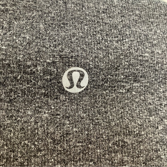 Lululemon Swiftly Tech Long Sleeved Crew in Heathered Black Lace - size 6 - Gray - Picture 10 of 11